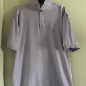 Men's Light Purple Tommy Bahama Classic  Polo Shirt Size: XL MSRP: $110